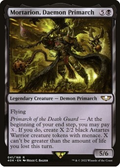 Mortarion, Primarca Daemônio