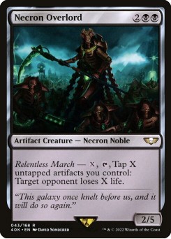 Soberano Necron