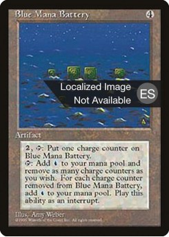 Bateria de Mana Azul