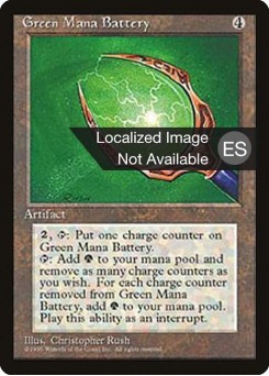 Bateria de Mana Verde