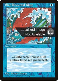 Maldição do Elemental Azul