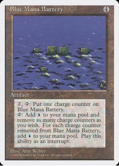 Bateria de Mana Azul