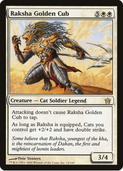 Raksha, Filhote Dourado