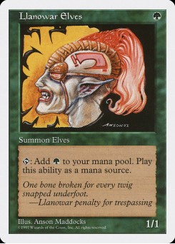 Elfos de Llanowar