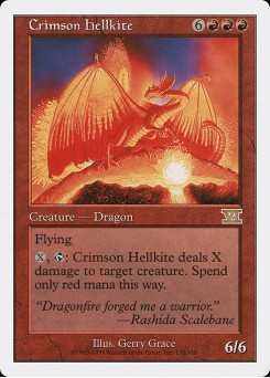 Dragão Avérneo Escarlate