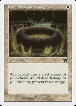 Círculo de Proteção: Preto