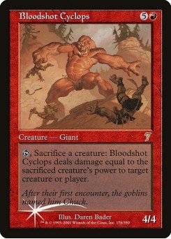 Bloodshot Cyclops