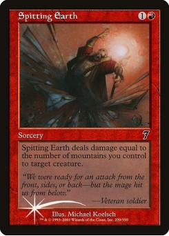 Spitting Earth