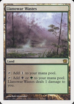 Regiões Agrestes de Llanowar