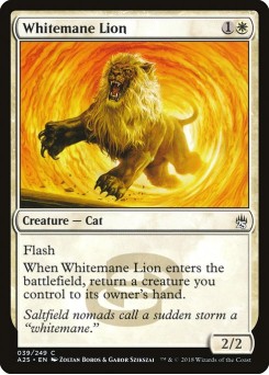 Whitemane Lion