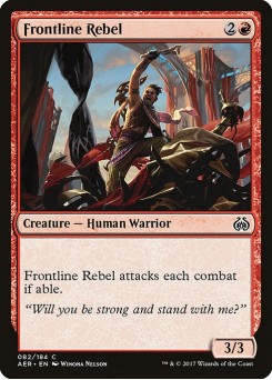 Rebelde na Linha de Frente