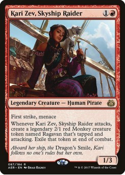 Kari Zev, Incursora das Aeronaus