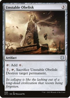 Obelisco Instável