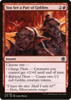 Vocês Veem Dois Goblins