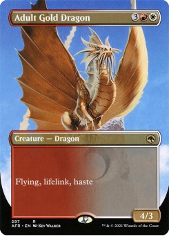 Dragão de Ouro Adulto