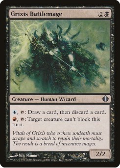 Mago de Combate de Grixis
