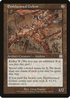 Golem Blasonado