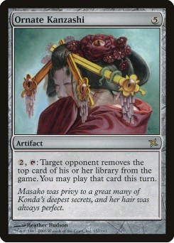 Kanzashi Ornamentado