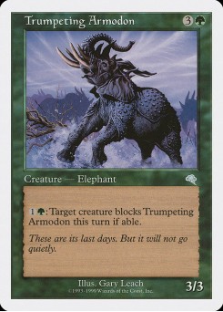 Trumpeting Armodon