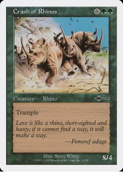 Crash of Rhinos