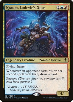 Kraum, Opus de Ludevic