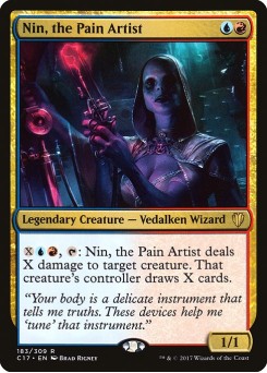 Nin, Artista da Dor