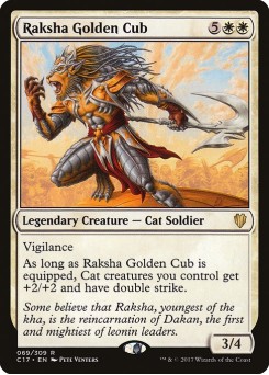 Raksha, Filhote Dourado