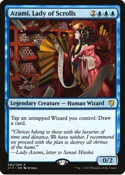 Azami, Dama dos Pergaminhos