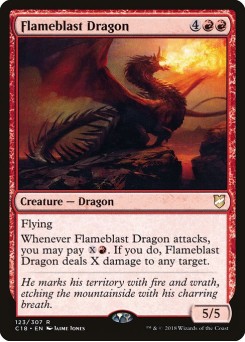 Dragão da Explosão Flamejante