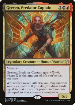 Greven, Capitão Predador