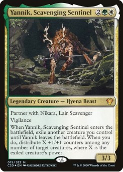 Yannik, Sentinela Necrófaga