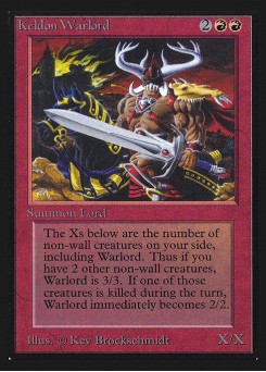 Keldon Warlord