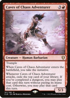 Aventureira das Cavernas do Caos