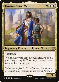 Gorion, Mentor Sábio