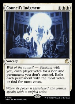 Council's Judgment