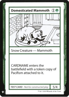 Domesticated Mammoth