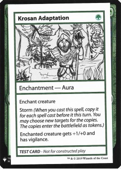 Krosan Adaptation