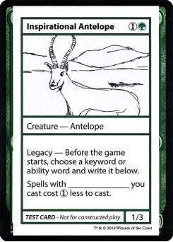 Inspirational Antelope