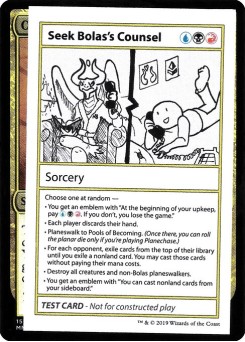 Seek Bolas's Counsel