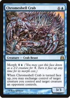 Chromeshell Crab