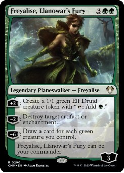 Freyalise, Fúria de Llanowar