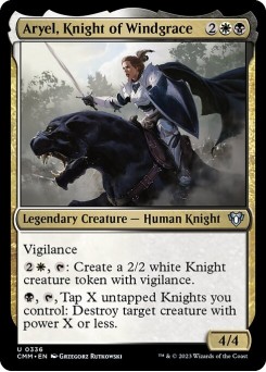 Aryel, Cavaleira de Windgrace