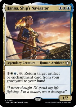 Hanna, Navegadora