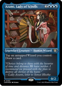 Azami, Dama dos Pergaminhos