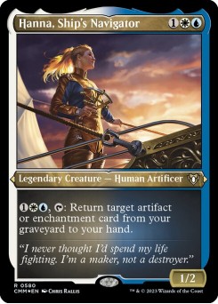 Hanna, Navegadora