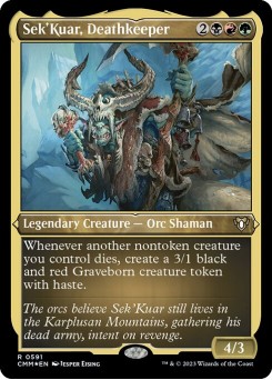 Sek'Kuar, Carcereiro da Morte