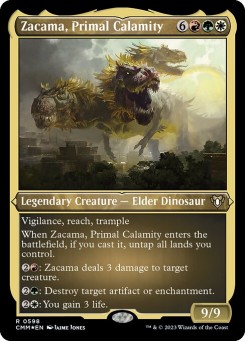 Zacama, Calamidade Primordial