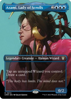 Azami, Dama dos Pergaminhos