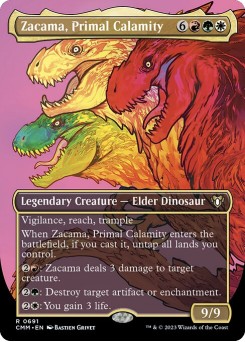 Zacama, Calamidade Primordial