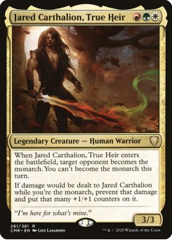 Jared Carthalion, Herdeiro Legítimo